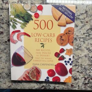 3/$20 Dana Carpender, “500 Low-Carb Recipes”